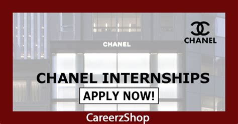 chanel summer internship 2024|chanel jobs near me.